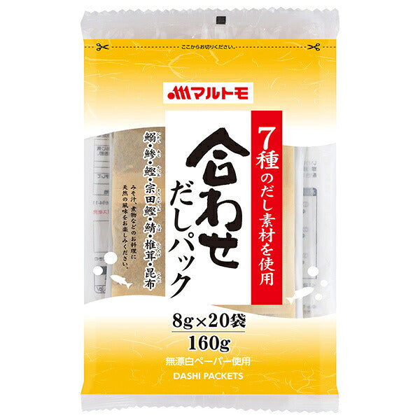 Marutomo Rich Mixed Dashi Stock Packets - 20 Packets x 15 Packs [Ships from Japan]