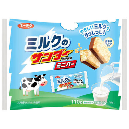 Yuraku Seika Milk Thunder Mini Bar 110g x 12 bags [shipped in Japan]