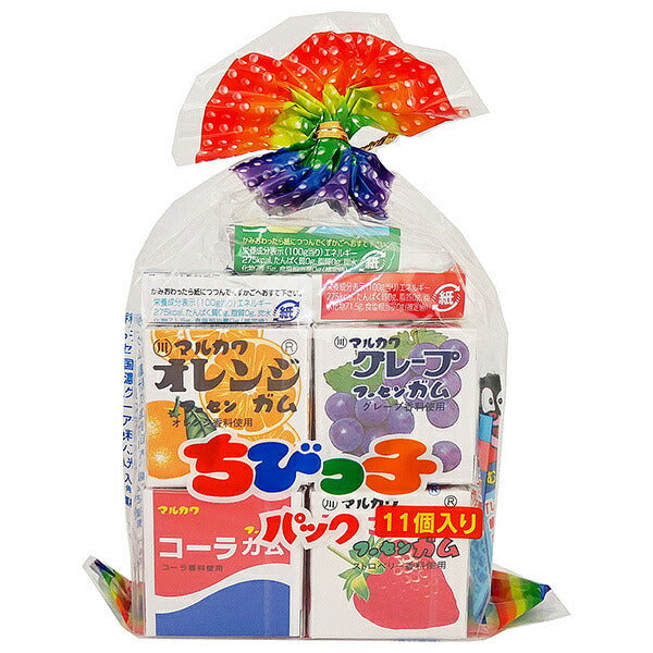 丸川製菓 ちびっ子パック フーセンガム 11個×10袋入【日本出荷】