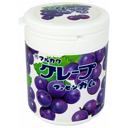 Marukawa Seika Grape Marble Gum Bottle 130g x 6 pieces [Shipped in Japan]