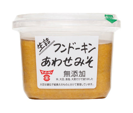 Fundokin Raw Mixed Miso, Additive-Free, 850g x 6 pcs 