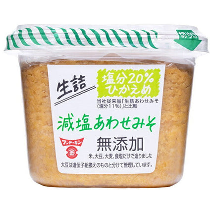 フンドーキン 生詰 減塩あわせみそ 無添加 500g×6個入