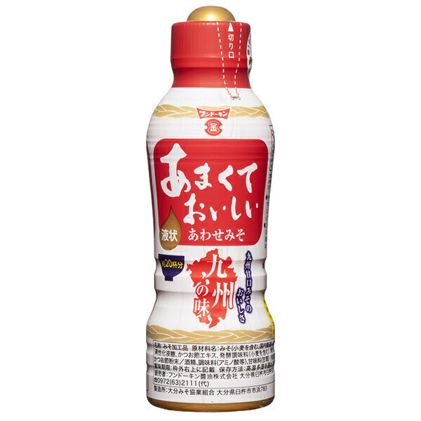 フンドーキン あまくておいしい 液状あわせみそ 350g×12個入【日本出荷】