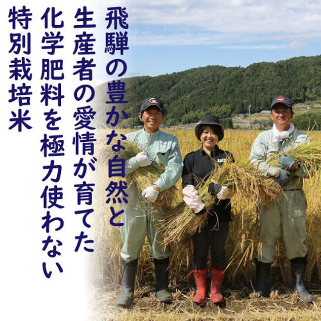 Riz Minami Osaka [Produit en 2020] Mikazuki en argent poli, Hida, préfecture de Gifu, riz spécialement cultivé, 5 kg x 1 sac