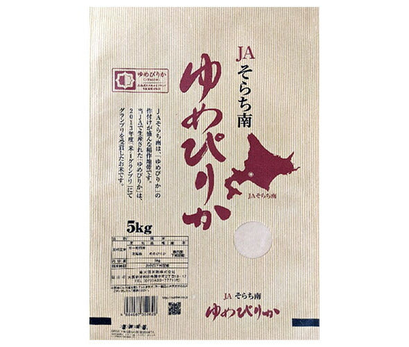 南大阪米穀 【令和6年度産】JAそらち南 ゆめぴりか 5kg×1袋入