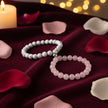Lava Volcanic Stone Couple Magnetic Clasp Bracelet – 7 Stone Styles