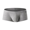 Men's Low Waist Boxer Briefs with Pouch – Breathable Viscose Underwear (M–XXL)