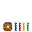 Coated Paper Card Game Arabic Parent-child Marbles Poker Game Toy