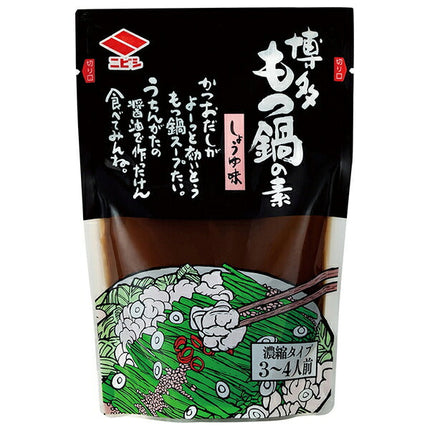Sauce soja Nibishi Hakata Abats Hot Pot Saveur de sauce soja 200 g x 12 sachets 