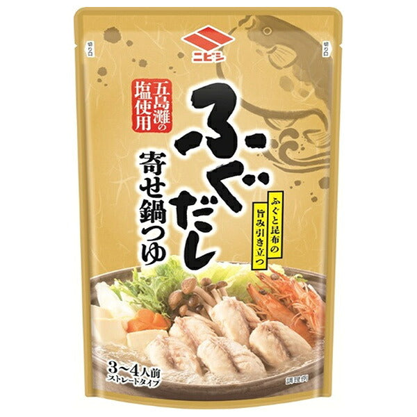 ニビシ醤油 ふくだし 寄せ鍋つゆ 720g×10袋入【日本出荷】