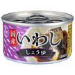 Shinada Canned Sardine Soy Sauce Made with Domestic Sardines 80g cans x 24 pieces [Shipped in Japan]