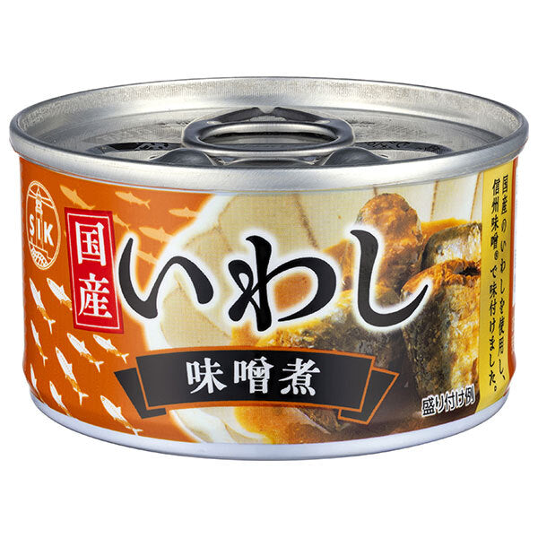 Conserves de sardines en sauce miso de la marque Shinda, à base de sardines japonaises, 80g x 24 boîtes.