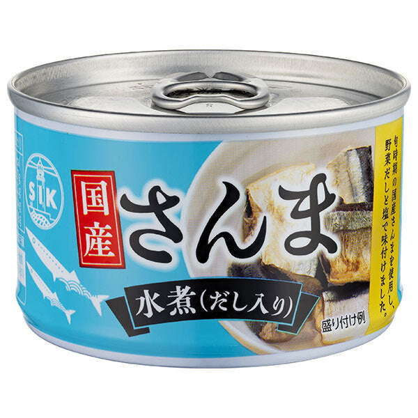 Shinada Canned Domestic Sanma Boiled 150g can x 24 pieces [Shipped in Japan]