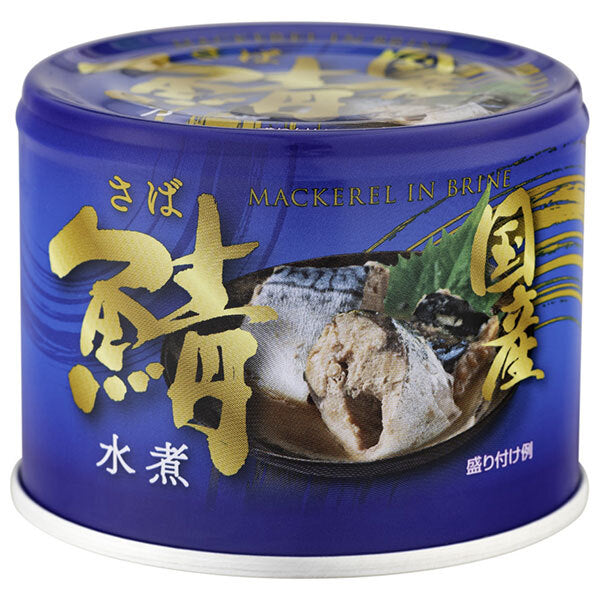 信田缶詰 国産鯖水煮 190g缶×48(24×2)個入