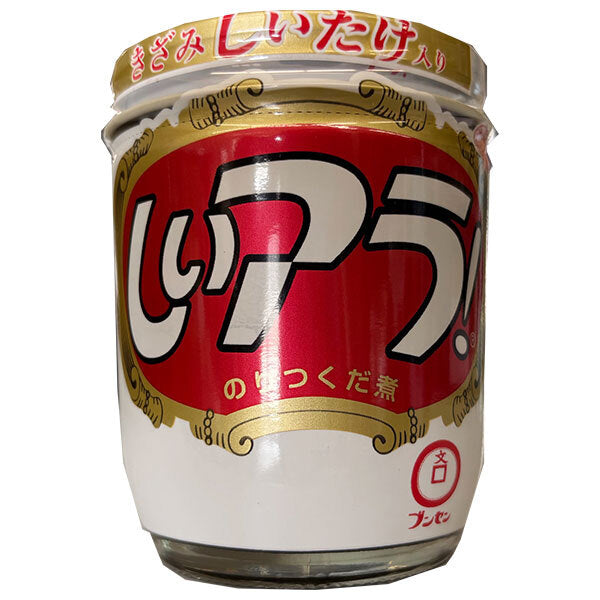 Bunshen Shiitake haché et algues nori en sauce sucrée 158g (bouteille) x 10