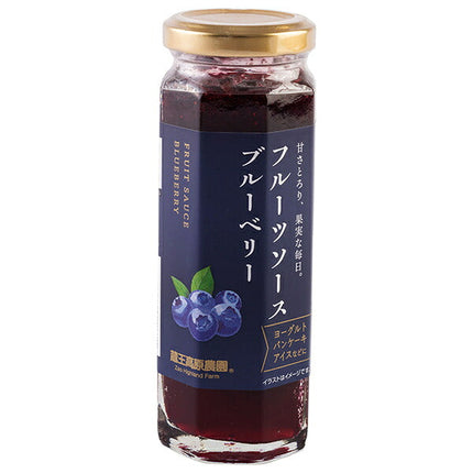 Sauce aux fruits Myrtilles Wakayama Sangyo, 160g x 12 flacons