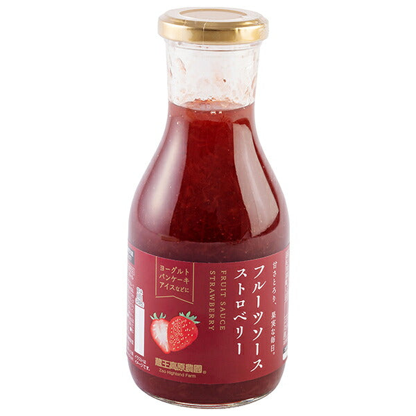 Wakayama Sangyo Fruit Sauce Strawberry 320g x 6 pieces [Shipped in Japan]