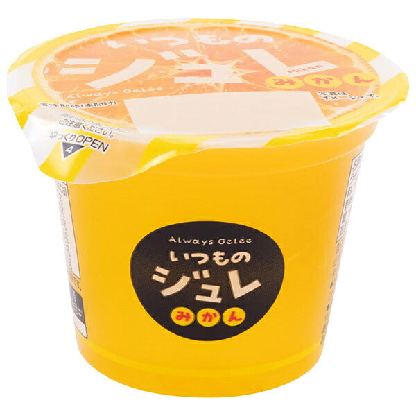 和歌山産業 いつものジュレ みかん 135g×12個入【日本出荷】