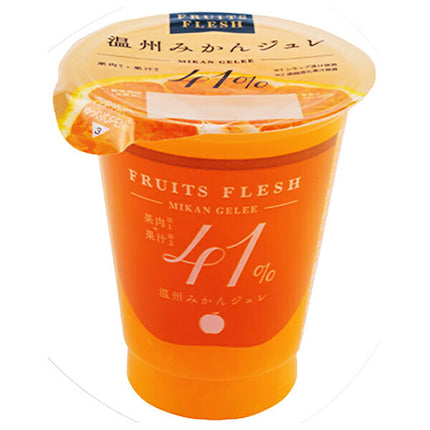 Wakayama Sangyo Fruit Fresh Mandarin Orange Jelly 160g x 6 [Ships from Japan]