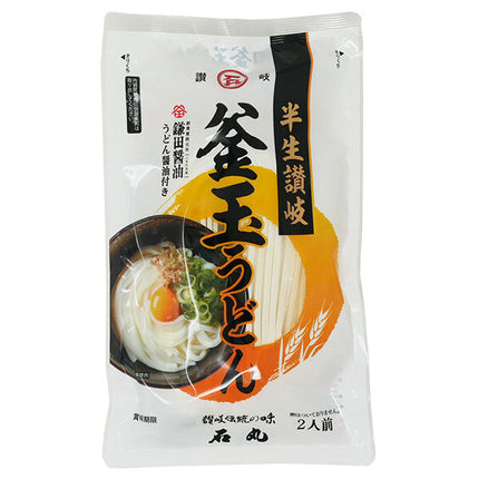 Ishimaru Seimen Half-life Sanuki Kamatama Udon 260g x 6 bags [Shipped in Japan]