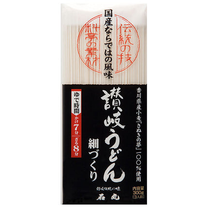 Ishimaru Seimen Sanuki no Yume Udon Hosozukuri 300g x 20 bags [Shipped in Japan]