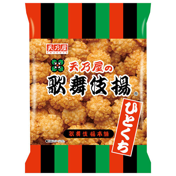 天乃屋 ひとくち 歌舞伎揚 52g×12袋入【日本出荷】