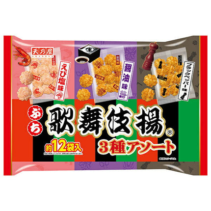 天乃屋 ぷち歌舞伎揚アソート 144g×12袋入【日本出荷】