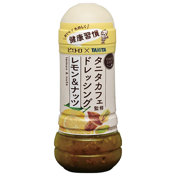 Supervised by Pietro Tanita Cafe Dressing Lemon & Nuts 280ml plastic bottles x 12 bottles [shipped in Japan]