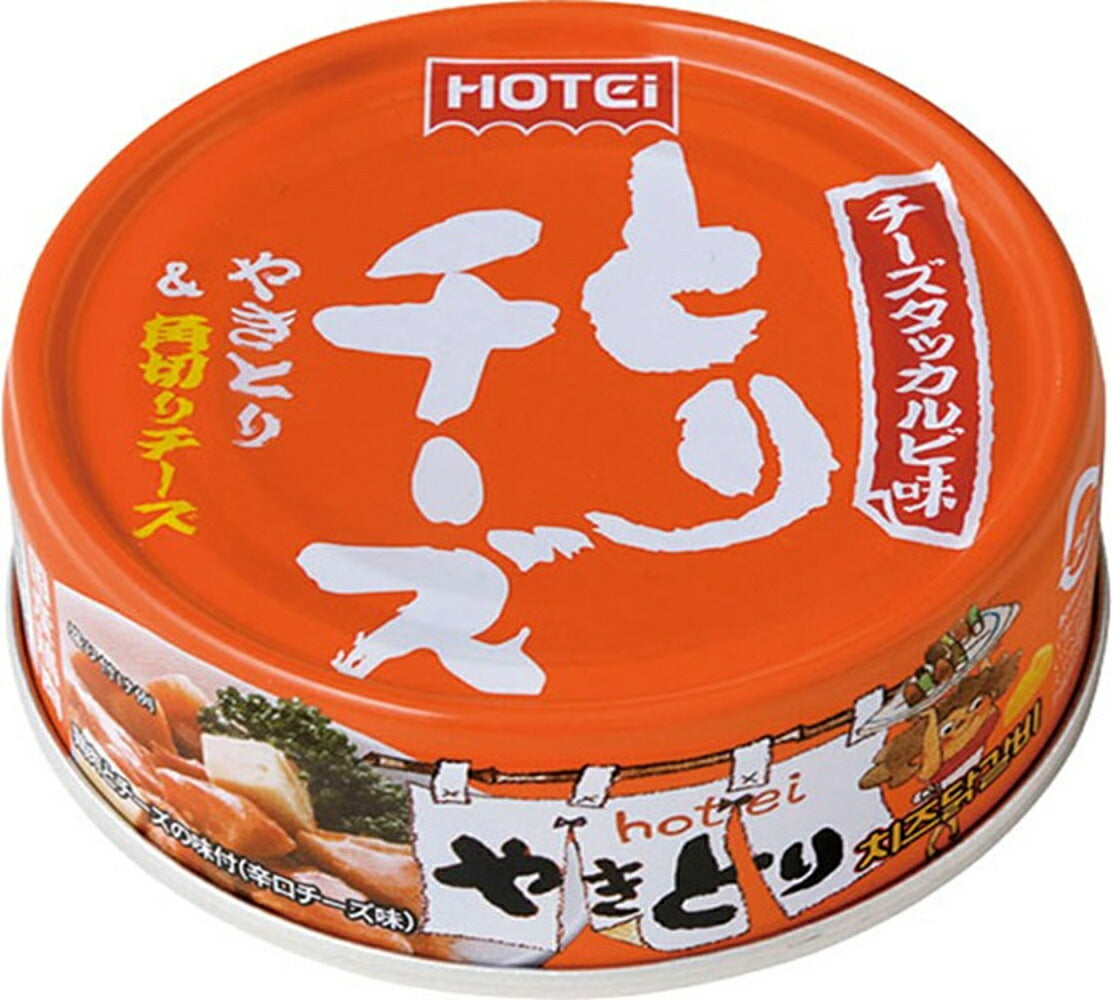 Hotei Foods Tori Cheese Cheese Dakgalbi Flavor 70g x 24 pieces [Shipped in Japan]