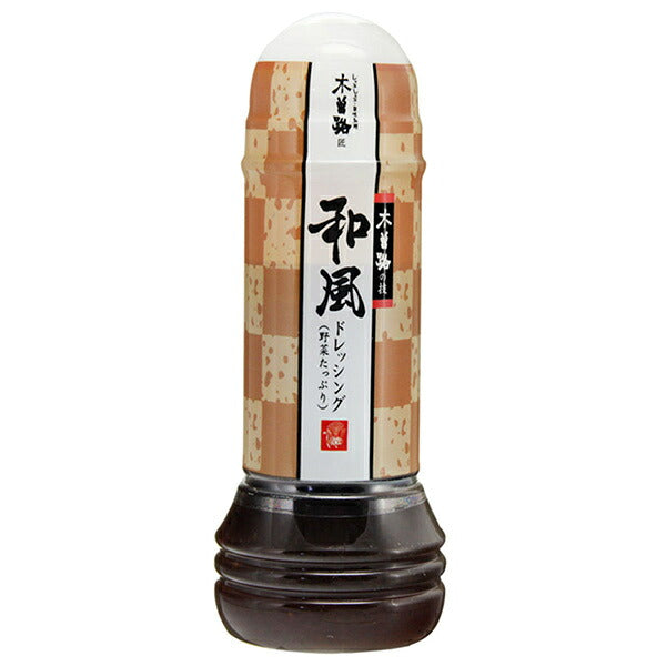 木曽路 和風野菜たっぷりドレッシング 200mlペットボトル×12本入【日本出荷】