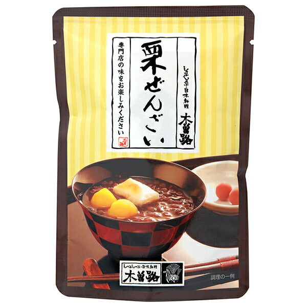 Kisoji Chestnut Zenzai 180g x 20 bags [shipped in Japan]