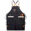 Hair Stylist Cake Shop Barista Men And Women Flower Shop Workwear Denim Apron Jeans