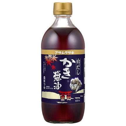 Asamurasaki White Oyster Soy Sauce 600ml x 12 bottles