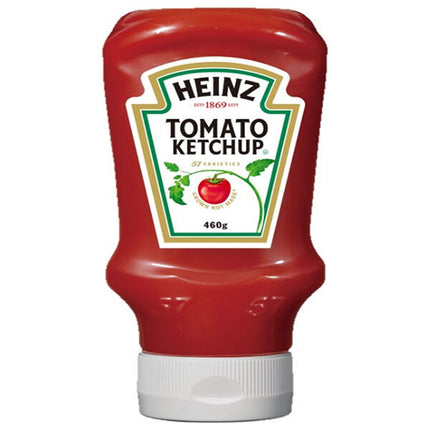 Heinz Heinz Tomato Ketchup Upside Down Bottle 460g x 10 bottles [Shipped in Japan]