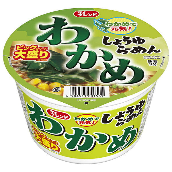 Daikoku Foods Industry My Friend Big Wakame Soy Sauce Ramen 100g x 12 pieces [Shipped in Japan]