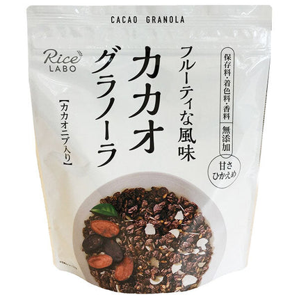 Granola cacao aux grains de riz Happy 200g x 15 sachets 