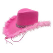 Trendy cowgirl hat Sequined Ribbon Upturned Eaves Raw Edge Denim Top Hat Pink Cowgirl Hat womens pink cowboy hat