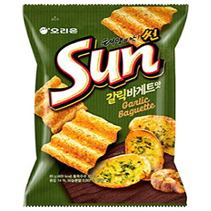 Orion Jacko Orion Sunchip Garlic Baguette Flavor 80g x 12 bags [Shipped in Japan]
