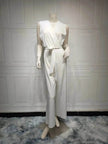 Middle East Modern Girls' Fashion Women's Jumpsuit and Abaya  Kimono