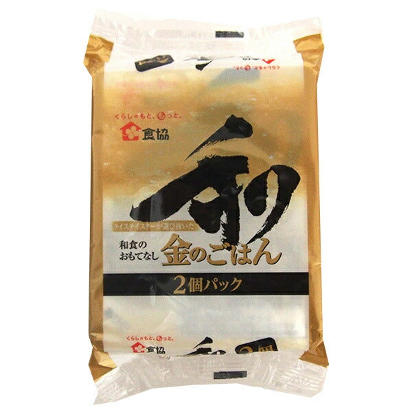 Food Association Aseptic Packed Rice Golden Rice (150g x 2p) x 12 pieces [Shipped in Japan]