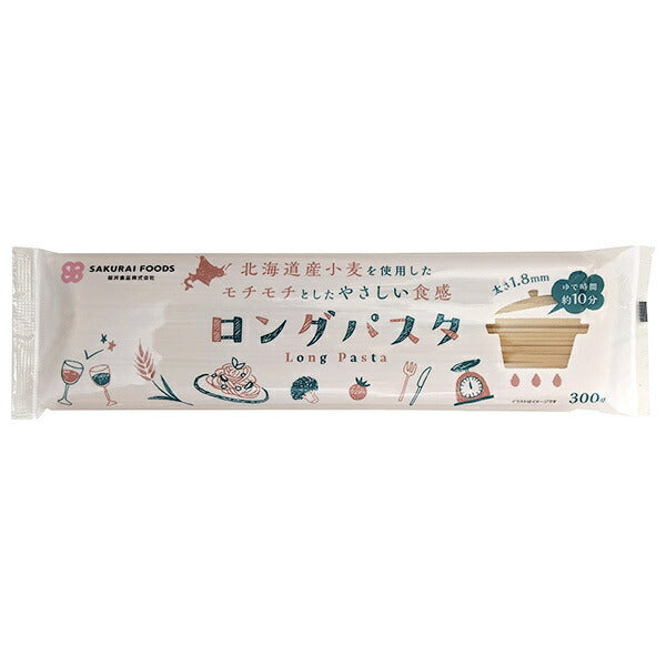 Sakurai Foods Domestic long pasta 300g x 20 bags [shipped in Japan]