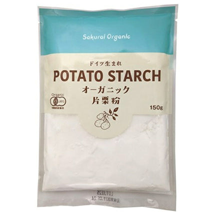 Sakurai Foods Organic Potato Starch 150g x 20 Bags [Ships from Japan]