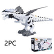 Intelligent Robot Toy Dinosaur with Spray Mist, Sound & Light