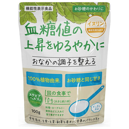 Nippon Ricos Stevia Health Inulin Plus 100g bag x 6 bags [shipped in Japan]