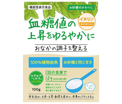 Nippon Ricos Stevia Health Inulin Plus 100g bag x 6 bags 