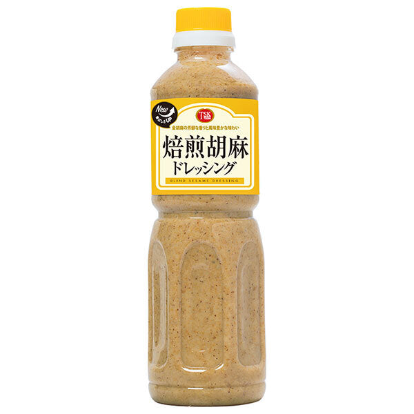 Vinaigrette au sésame doré Tokushima Sangyo Bouteille en plastique de 500 ml x 12 bouteilles 
