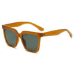 European And American Women Oversized Vintage Polarized Sunglasses Square Cute Trendy Classic Simple shade