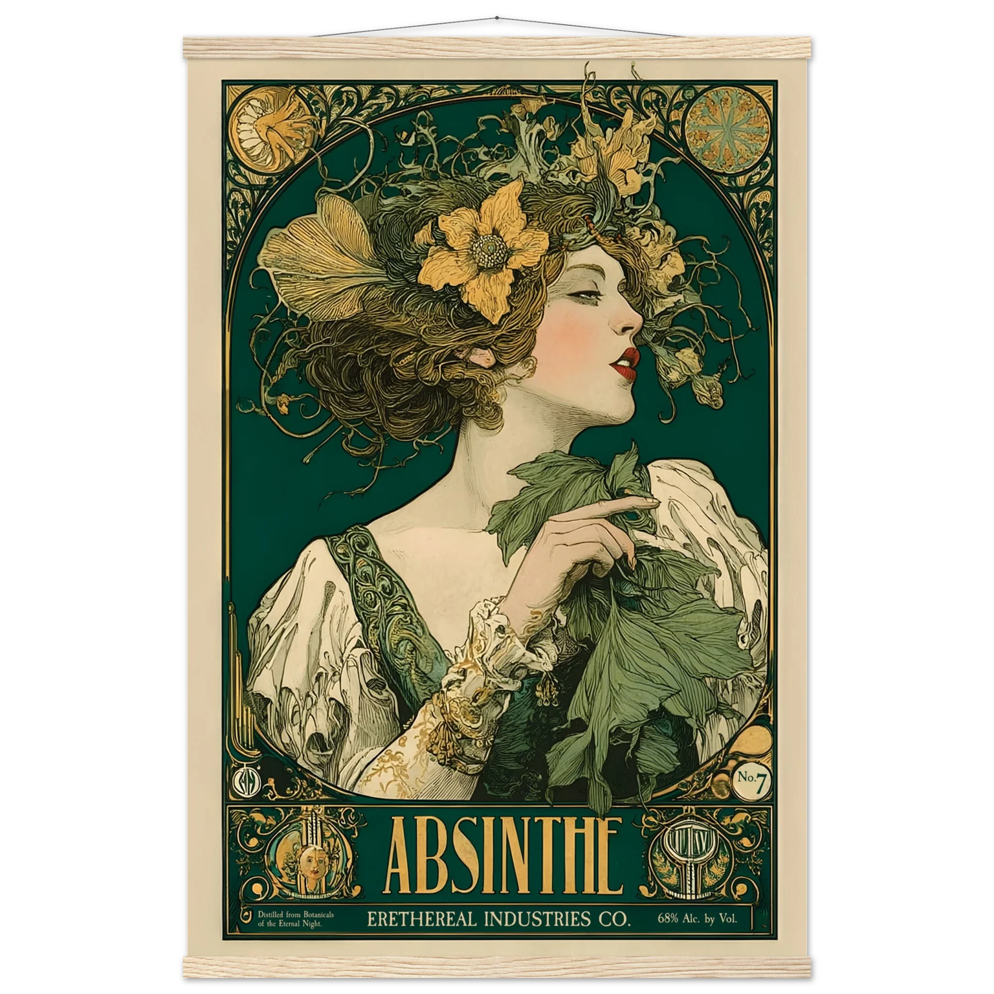 L’Absinthe d’Ombre - Poster & Framed Print