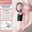 New Ice Pack High-Speed Handheld Eletirc Fan Speed Adjustable Folding Mini Fan Portable Outdoor Hanging Neck Small Fan