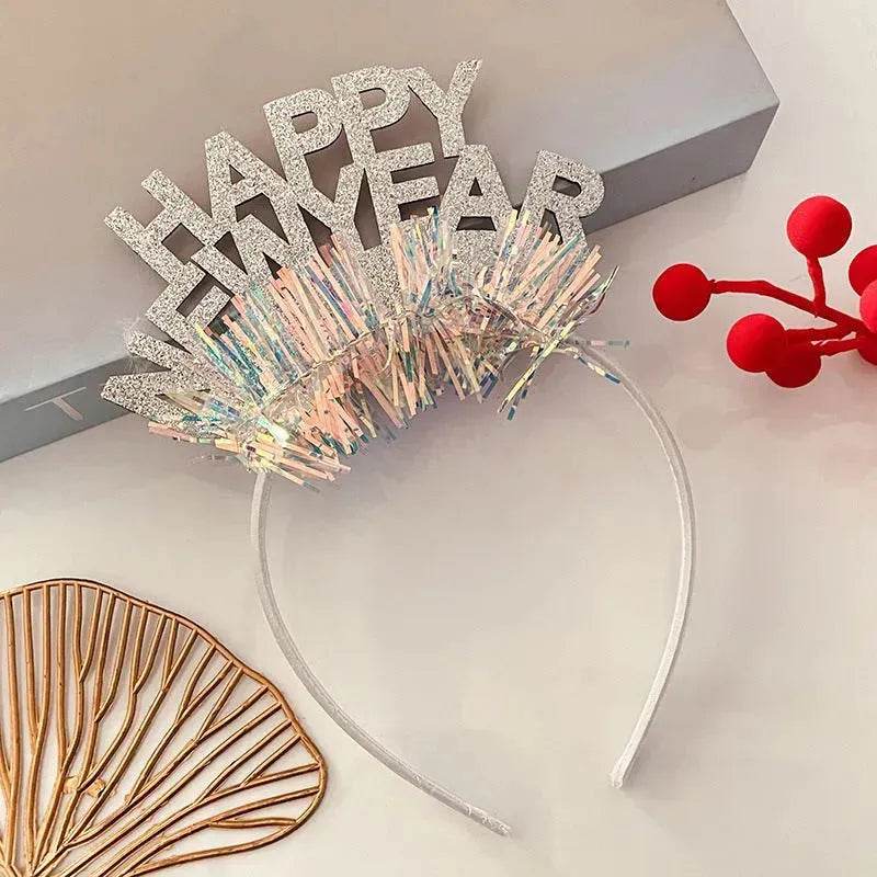 Christmas With Light Headband Snowflake Women's